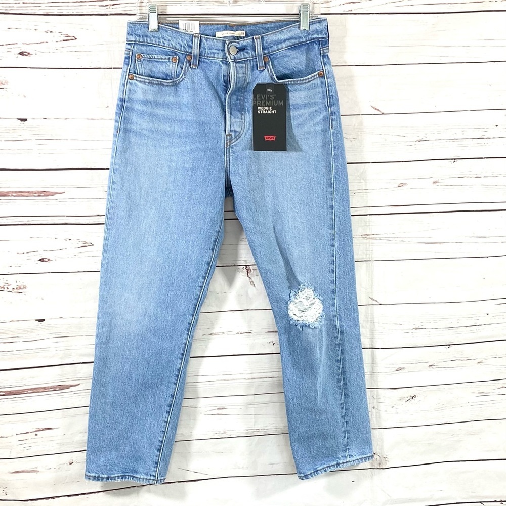 Levi’s Wedgie Straight Jeans Size 26x26 High‎ Rise